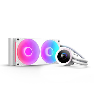 Nzxt kraken plus 240 v2 rgb (2025) aio- wasserkühlung weiß