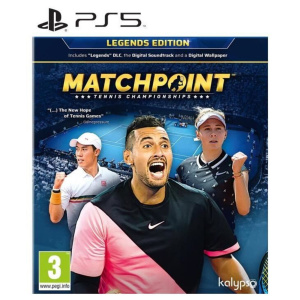 Matchpoint – Campionati di Tennis Edizioni Leggende Gioco PS5 – nuovo
