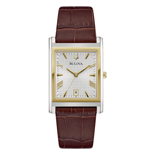 Orologio Uomo Bulova Classic Rectangle 98B430