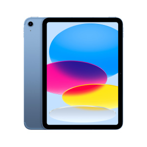 iPad 10a generazione 10,9  (2022), 256 GB – WiFi + Cellulare 5G – Blu – nuovo