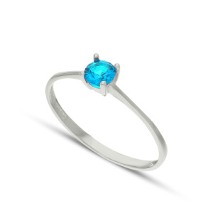 Anello Donna Oro Bianco GL102291