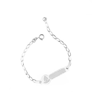 Bracciale Bimbi Oro Bianco GL102298