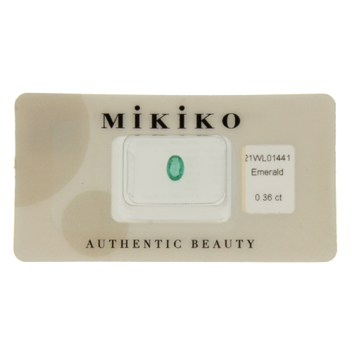 Mikiko Smeraldo Blister Certificato 21WL01441