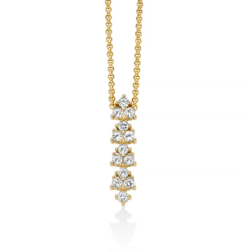 Collana Donna Miluna Unica Neve CLD4945G