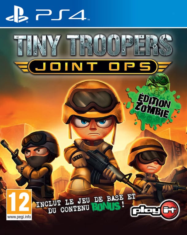 Tiny Troopers Joint Ops Zombie edizione PS4 - nuovo