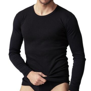 MAGLIA UOMO MANICA LUNGA FELPATA GIROCOLLO LIFE 024