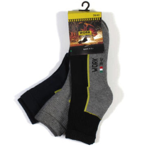 CALZINI DA LAVORO UOMO PLANET SOCKS WORK QUARTER (3 PAIA)