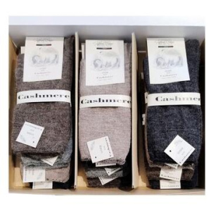 Calzino corto donna smollato in lana e cashmere Goffredo Berenzi 1101 (1 PAIO)