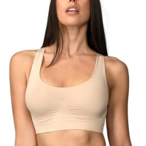 Reggiseno sportivo modellante in microfibra Intimidea 110590