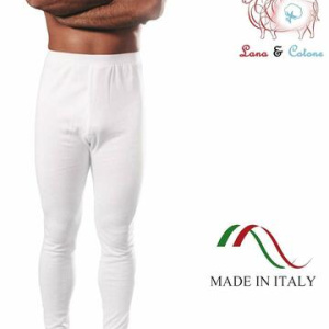 MUTANDA GAMBA LUNGA LANA COTONE UOMO LEABLE 125