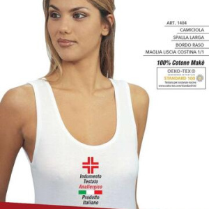 CANOTTA SPALLA LARGA DONNA LEABLE 1404 TG.3/6