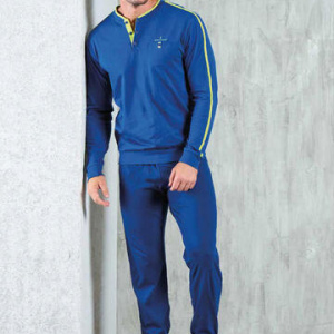 Pigiama uomo in jersey di cotone manica lunga Navigare 141800