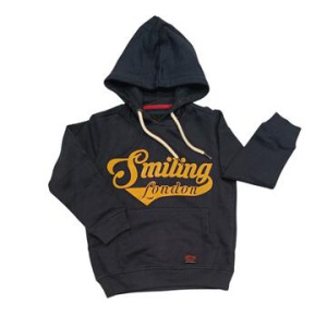 FELPA BAMBINO CHIUSA CON CAPPUCCIO SMILING LONDON 1455 (6-14 anni)