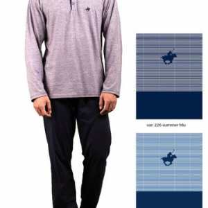 Pigiama uomo TAGLIE FORTI in cotone Bip Bip 1587