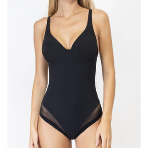 Body con ferretto in micro effetto modellante SieLei EveryBody 1868 Coppa C e D