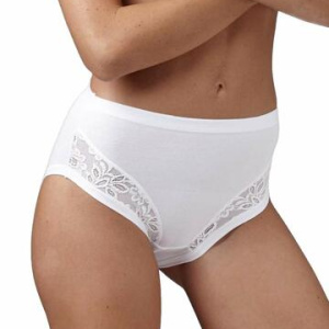 CULOTTE ALTA DONNA IN COTONE MODAL E PIZZO LOVELY GIRL 1987