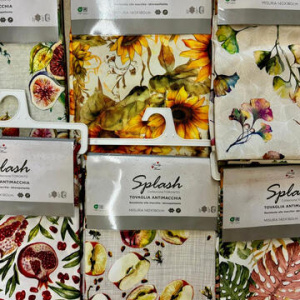 TOVAGLIA ANTIMACCHIA SPLASH LOVELY HOME 140×180