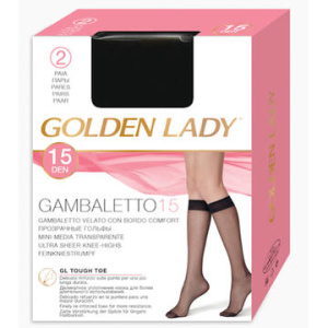 GAMBALETTO VELATO DONNA GOLDEN LADY GAMBALETTO 15
