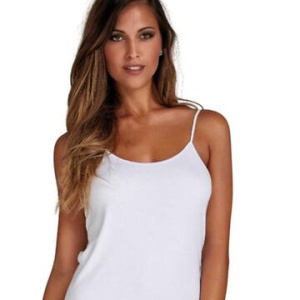 Canottiera donna in cotone makò a spallina stretta Infinity 2005