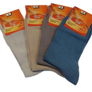 Calzino corto uomo in cotone rasato Effe-A art. 2107 (4 PAIA)