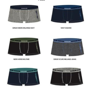 Boxer da ragazzo in cotone elasticizzato Navigare 21506J