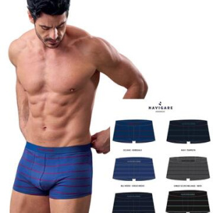Boxer uomo in cotone elasticizzato Navigare 21526