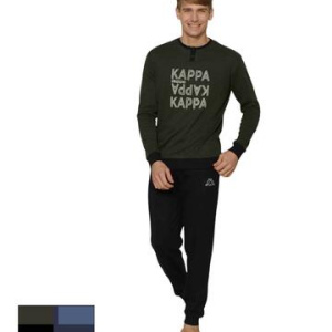 Pigiama uomo in jersey di cotone caldo Kappa KMW25001