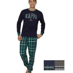 Pigiama uomo in jersey di cotone caldo Kappa KMW25014