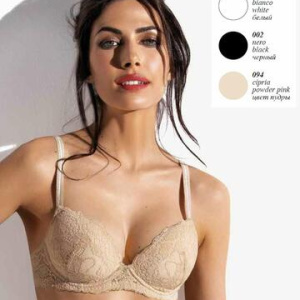 Balconcino imbottito in pizzo SieLei Allure 2688