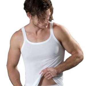 Canottiera uomo spalla stretta in filo di scozia Gicipi 280 S/S Tg.3/7