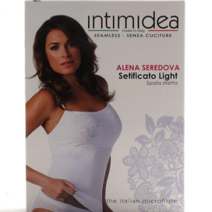 CANOTTA SPALLA STRETTA MICROFIBRA DONNA INTIMIDEA 212119 SETIFICATO LIGHT