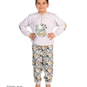 3062Pigiama Bimbo Felpa 2 bottoni 8-10