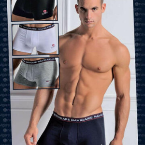 BOXER IN COTONE BIELASTICO SOFT UOMO NAVIGARE 322