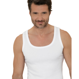 Vogatore uomo spalla larga in cotone felpato Club88 420006