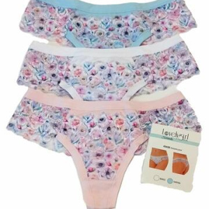 Perizoma donna con pizzo colorato Emy Lovely Girl 4365D