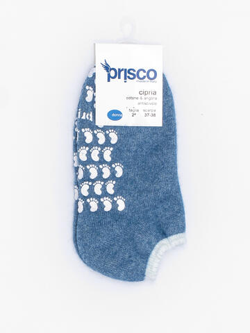 CALZINI ANTISCIVOLO DONNA PRISCO CIPRIA