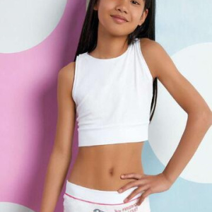 Slip bambina in cotone elasticizzato Jadea 497