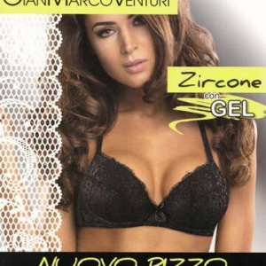 Reggiseno a balconcino push-up Gian Marco Venturi Zircone