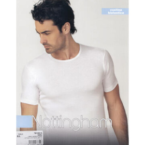 MAGLIA MANICA CORTA UOMO NOTTINGHAM TM1600 NERO