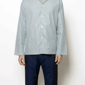 Pigiama uomo aperto in tessuto camicia Olimpia 502