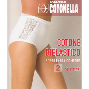 SLIP MAXI DONNA COTONELLA GD131  2 PAIA