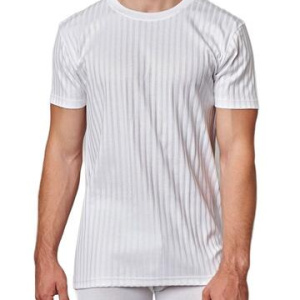 Maglia intima uomo girocollo filo di scozia scarto ago Gicipi 281 Bianco tg 8