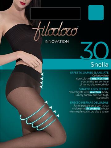 COLLANT CON CULOTTE DONNA FILODORO SNELLA 30