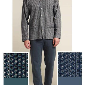 PIGIAMA COTONE CALDO APERTO UOMO BIP BIP 5977