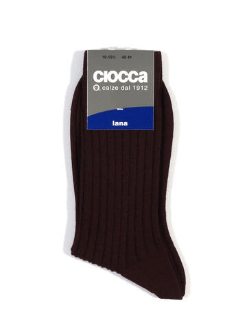 CALZINI CORTI IN LANA UOMO CIOCCA 560/1