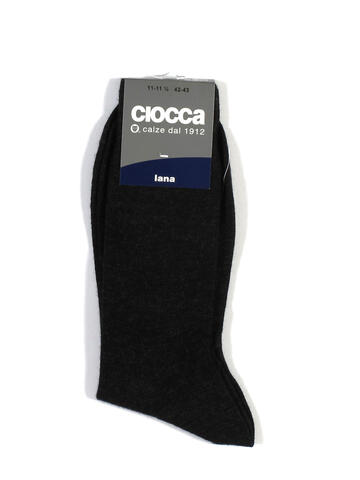 CALZINO CORTO LANA UOMO CIOCCA 888/1