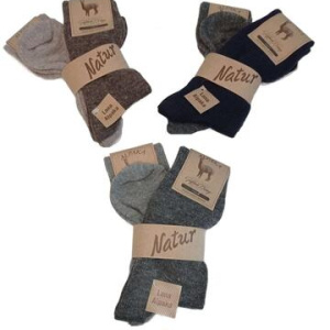 Calzino corto da uomo e da donna in alpaca Goffredo Berenzi 9002 (2 PAIA)