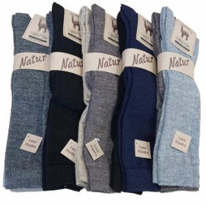 Calzettone lungo uomo e donna in alpaca Goffredo Berenzi 9003 (2 PAIA)