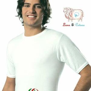 MAGLIA GIROCOLLO LANA COTONE TAGLIE FORTI UOMO LEABLE 90 Tg.10-12