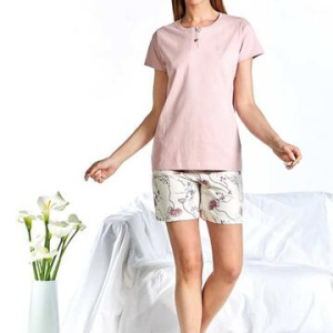 Pigiama donna a manica corta in jersey di cotone Laura Biagiotti 96856